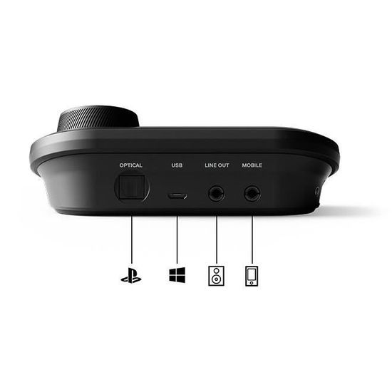 STEELSERIES Arctis Pro + GameDAC - Casque Gaming - Audio certifié Haute  Résolution - Noir - Cdiscount Informatique