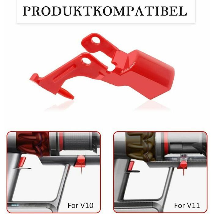 Accessoire de Bouton de Déverrouillage pour Aspirateur Dyson V11 V10