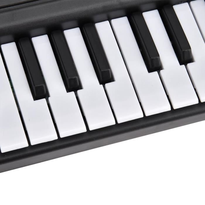 Piano Électrique 61 Touches - Écran Numérique, Prise Casque, Pour Débutants Enfants Et Adultes