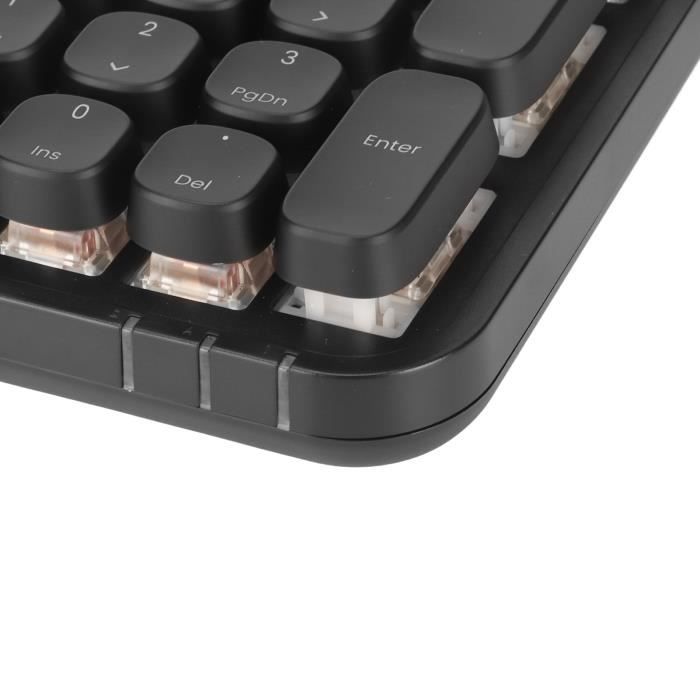 HURRISE clavier de jeu mécanique Red Switch Machine à écrire Clavier  Mécanique 100 Touches RVB Rétroéclairage Rétro Bluetooth - Cdiscount  Informatique