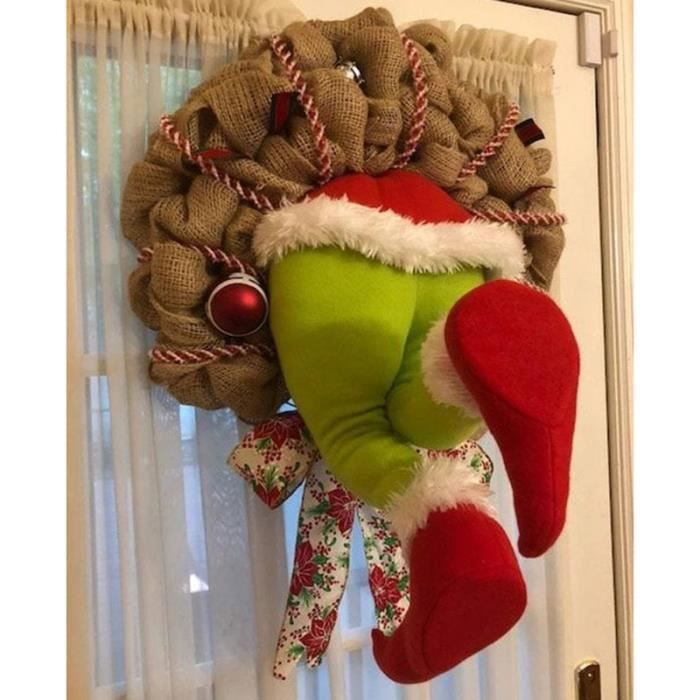 Attaches Guirlande Noël Pelucheuses - Lot De 50, Longueur 30 Cm, Vert, Flexible (chenille Et Fil De Fer) - Pour Décoration Intérieur/extérieur