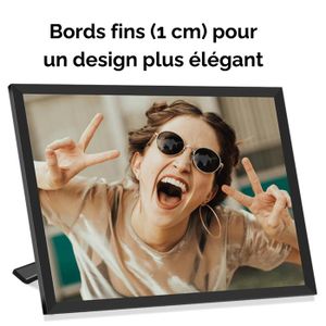 Offrez à vos proches ce cadre photo numérique sur lequel vous pouvez