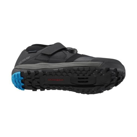 Chaussures Shimano Torbal SH-M089LE VTT – Homme – Noir/Gris – Pointure US 11.2 / EU 46