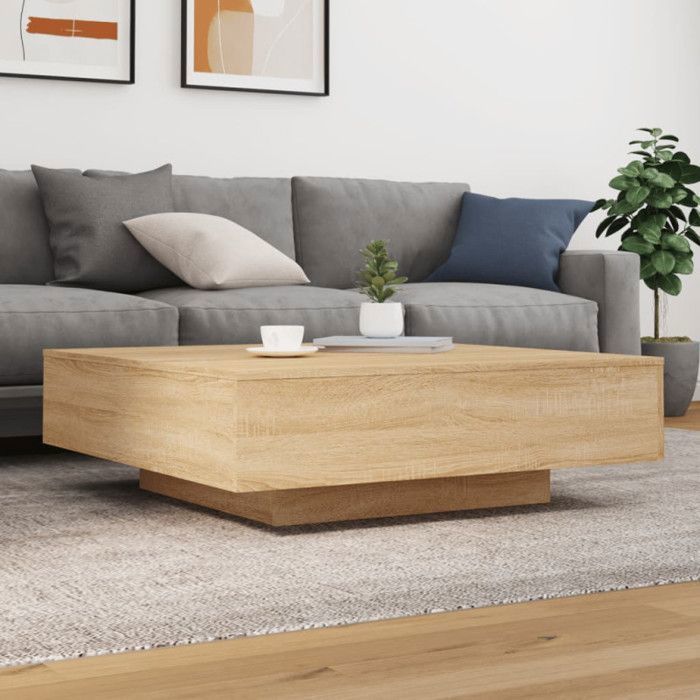 Table Basse D'appoint VidaXL - Bois D'ingénierie, Pour Salon Ou Bout De Canapé, Neuve