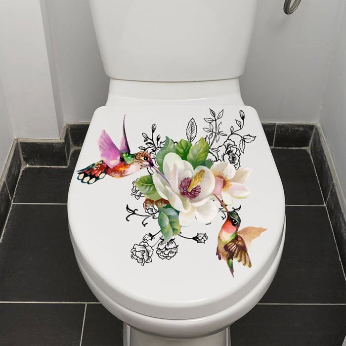 Stickers Muraux Wc