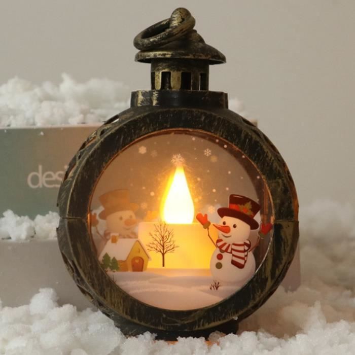 VGEBY Lampe LED Effet Flamme Noël pour Décoration intérieure et