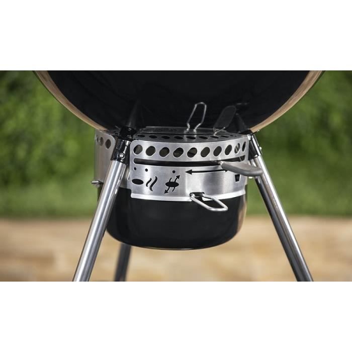 Barbecue charbon de bois Master-Touch GBS E-5750 noir Weber