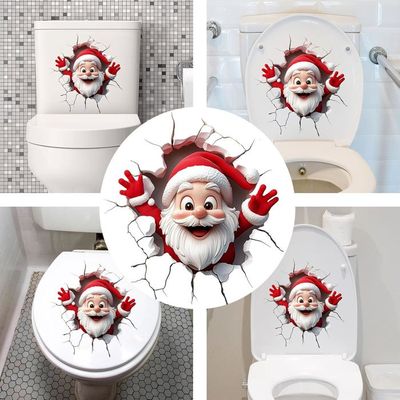 Stickers Muraux : Père Noël - Sticker Décoration Murale