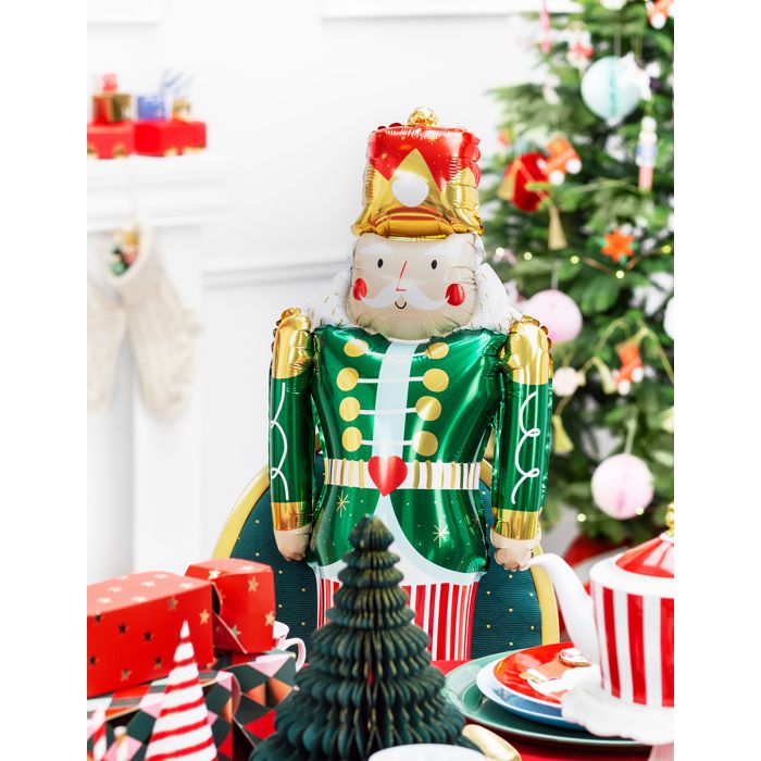 Ballon Aluminium Casse-Noisette Sur Pied, 34 X 85 Cm, Mix