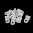 5mm x 300mm Nylon Self Verrouillage R/éutilisable C/âble Zip Attache Blanc 180pc