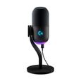 Microphone Gaming - LOGITECH G - YETI GX - Streaming - RVB dynamique avec LIGHTSYNC - Pour PC/MAC - Noir-0