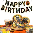 Dinosaure Fête D'Anniversaire Décorations Pour Les Enfants Bannière De