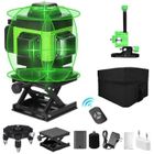 Niveau Laser En 4 X 360 4D 16 Lignes Auo-quilibrage Du Niau Laser Vert Rotatif Outil De Niveau Vertical Horizontal Avec DA wake