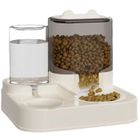 NOBRAND Distributeur automatique de nourriture et d'eau pour animaux - Grande capacité - Pour chat et chien