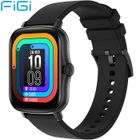 Montre Connectée FiGi Y20 Smartwatch 1,7" Écran IP67 Étanche Bluetooth 5.1 pour iPhone Samsung ou XIAOMI Noir