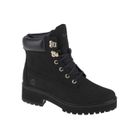 Chaussures TIMBERLAND Carnaby Cool 6 IN Noir - Femme/Adulte - Cuir - Lacets