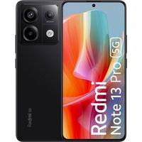 XIAOMI Redmi Note 13 Pro 5G Smartphone 12+512Go Noir Snapdragon 7s Gen 2 Triple Caméra 200MP Écran AMOLED 6,67" Charge 67W 5100mAh