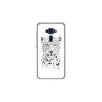 Coque Housse Asus Zenfone 3 Laser ZC551KL en silicone gel protection arrière- BS Love leopard