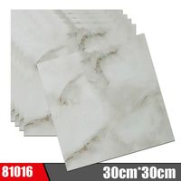 Dalles adhésives imitation marbre pour mur et sol, carreaux autocollants de 30x30 cm, pour salle de  Couleur 81016-8Pcs -AT