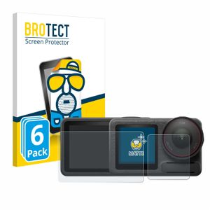 Pack Protection écran DJI Osmo Action - 6 Films Verre Trempé 9H (LCD + Objectif + Avant) - Anti-rayures