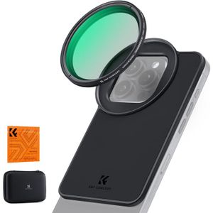 Support Magnétique Voiture K&F CONCEPT – Ventouse Rotative 360° Pour IPhone & Android