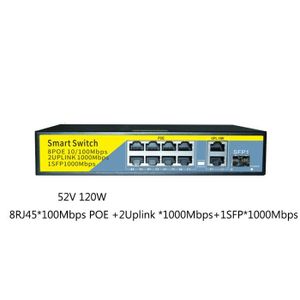 SWITCH - HUB ETHERNET  1011 Go - Commutateur Ethernet POE avec système de