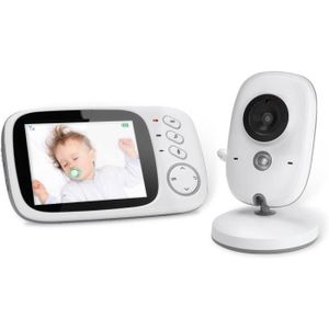 ÉCOUTE BÉBÉ Babyphone Caméra 3,2 pouces - Surveillance Bébé Vi