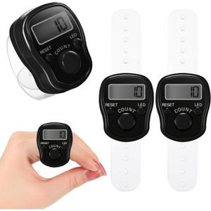 Compteur Digital LED Pour Pouce - Outil De Décompression, Comptage Fitness, Événements - Portable Avec Réinitialisation Zéro - 3