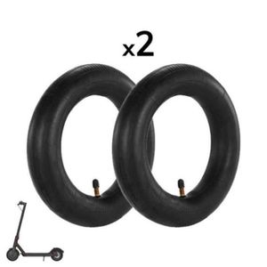 2Pcs Chambre à Air 8 1 / 2x2 pour Pneu de Secours gonflé pour Trottinette électrique Xiaomi M365 