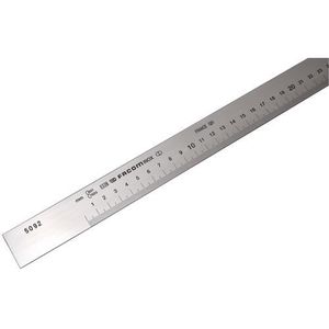 Règle 75 cm Métal Règle atelier règle acier double face en Mm//Pouce