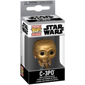 PORTE-CLÉS Funko - Porte-clés Pocket Pop Star Wars : C-3PO