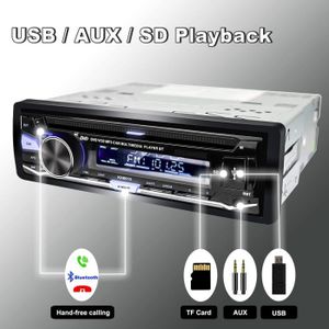 AUTORADIO Autoradio Alondy Bluetooth USB CD/DVD Lecteur,1 Di