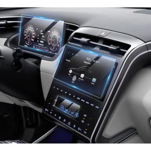 BULLE - SAUTE VENT Protection d'écran pour Hyundai Tucson NX4 2021-2023 4 (Navigation + Tableau de bord + Climatisation)
