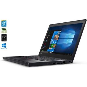 ORDINATEUR PORTABLE ORDINATEUR PORTABLE LENOVO X270 CORE I5 SSD 256 GO