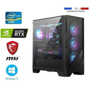 UNITÉ CENTRALE  PC Gamer intel I9-11900KF + Watercooling - RTX 407