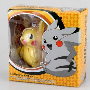 FIGURINE Pikachu Ash Pokémon PVC Action Figure Collection Modèle Jouet 10cm