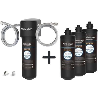 Waterdrop G2 RO Système de filtration d'eau par osmose inverse, sans
