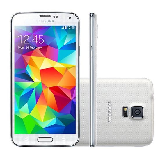 Samsung Galaxy S5 16 go Blanc -  Smartphone 