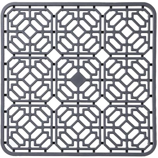Tapis D'évier En Silicone 76x40 Cm - Antidérapant - Personnalisable - Protection Vaisselle - Lavable