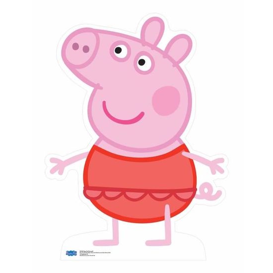 Figurine en carton Peppa Pig - Peppa Pig - Maillot de bain - 90 cm