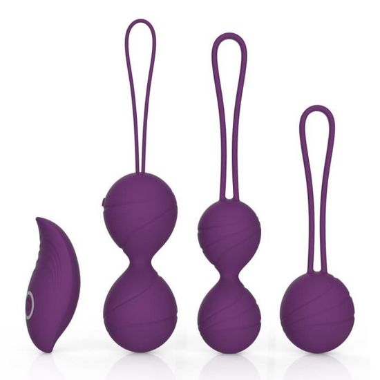Appareil de massage,Sexoshop jouets sexuels Kegel balle Ben Wa balle vagin  serrer la Machine d'exercice pour - Type purple - 3.5cm - Cdiscount  Electroménager