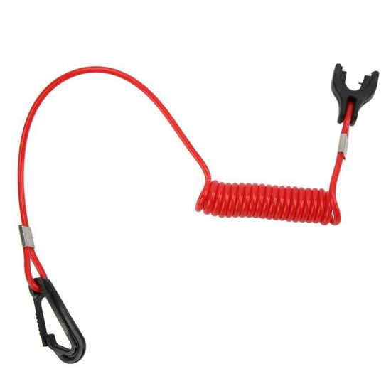 Interrupteur D'arrêt D'urgence Moteur Bateau Avec Longe Rétractable - 7 Porte-clés, Sécurité Navigation - 2