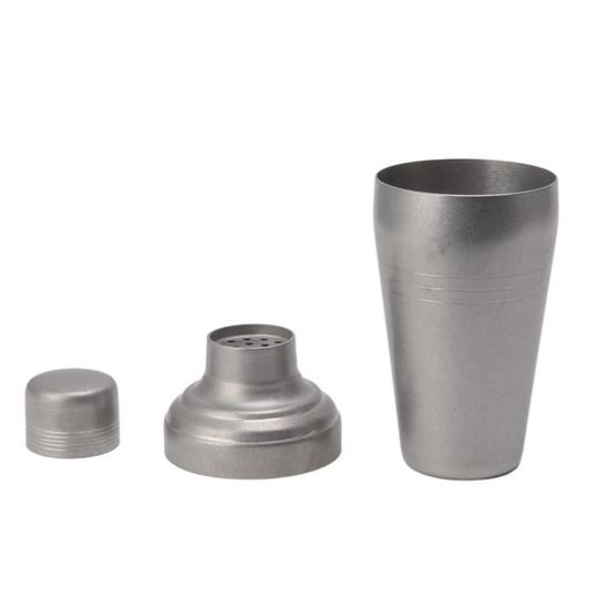 Forgast Shaker à Cocktails 700 Ml – 3 Parties – Acier Inoxydable Miroir – Barista Pro Pour Martini, Whisky & Mojito