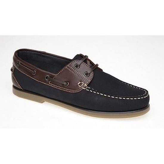 Chaussure bateau bleu marine Clearance