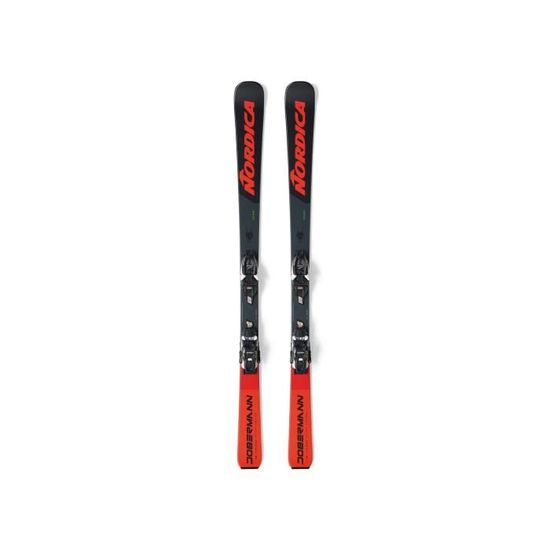 Skis Alpins Junior Nordica Dobermann Combi Pro S - 131-140 Cm, Avec Fixations