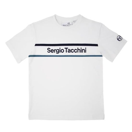 Mikiko T-Shirt Mc Garçon SERGIO TACCHINI - Taille 10 ans - Couleur NOIR
