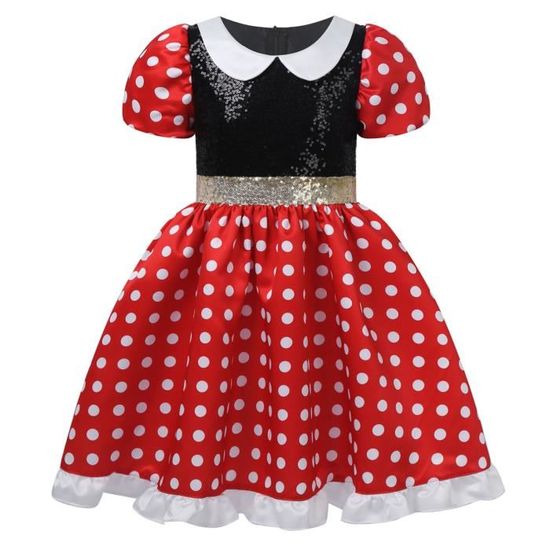 Robe D&G Enfant Fille Paillettes Rouge – Taille 7/8 Ans, Fête, Neuve Sans étiquette