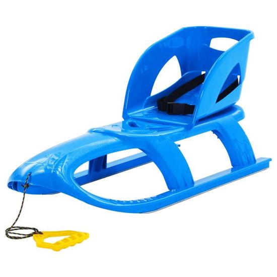 Dossier Pour Luge VidaXL – 98,5 Cm, Contreplaqué Robuste, Double Barre, Sécurité, Pour Enfant 3-14 Ans