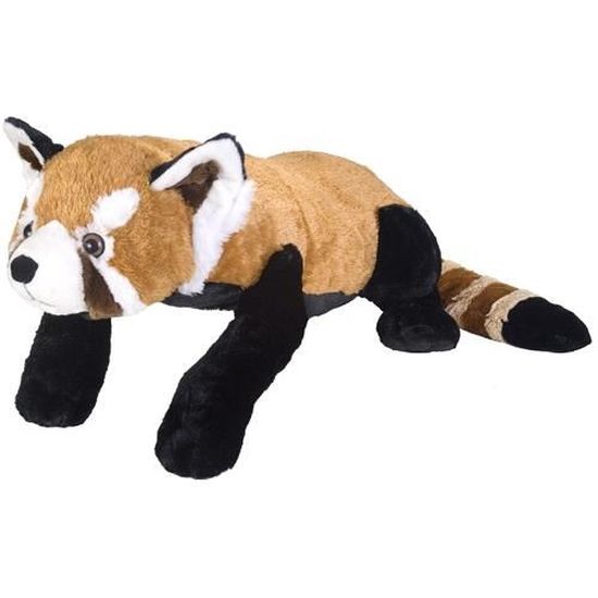 Peluche panda roux - Peluche geante - 100 cm - Doudou et Compagnie