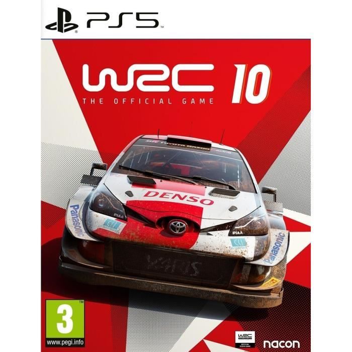 WRC 10 Jeu PS5 Cdiscount Jeux vidéo